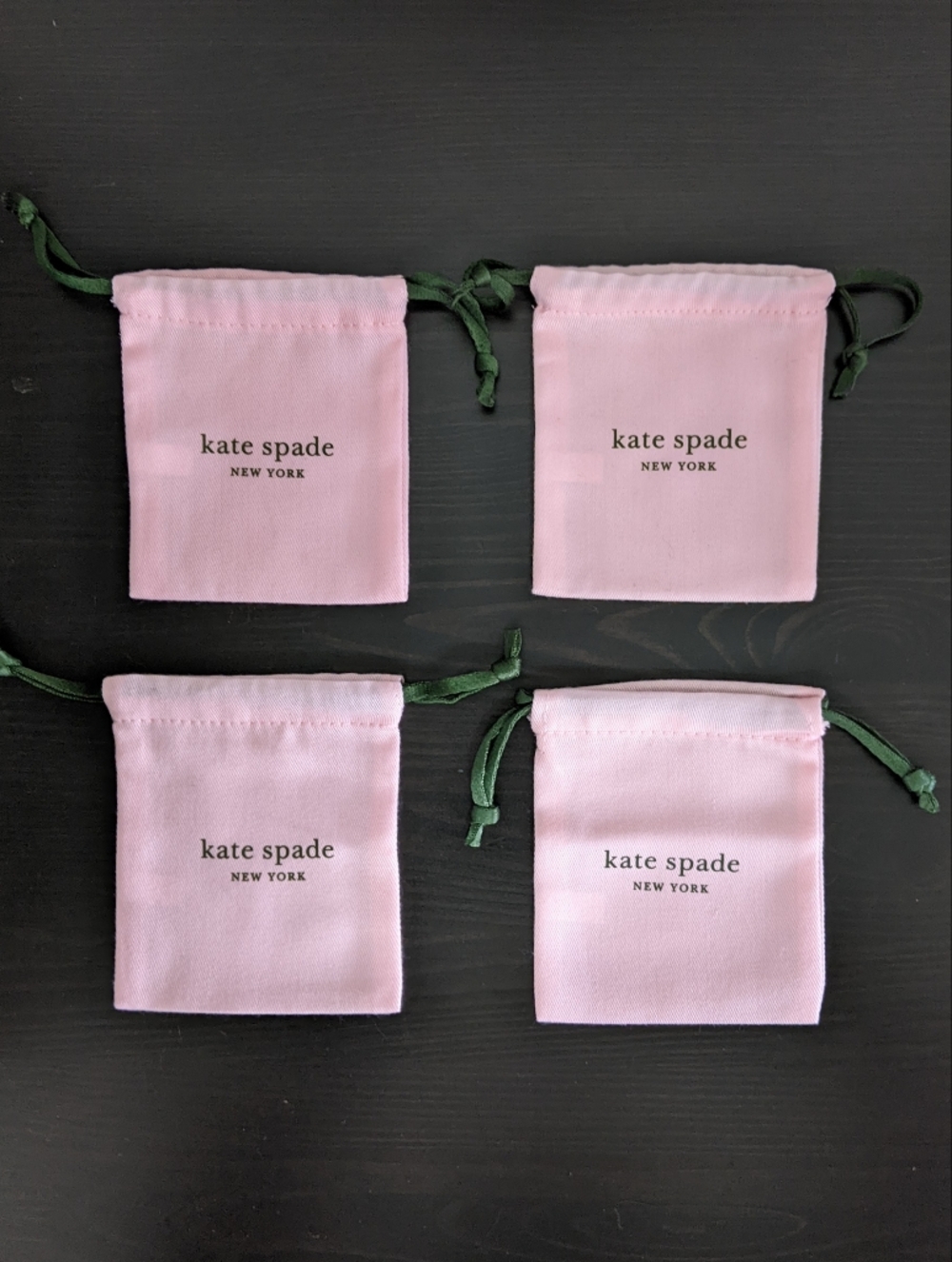 Kate Spade Jewelry Dust Bags, Set of 4 - Picture 2 of 4